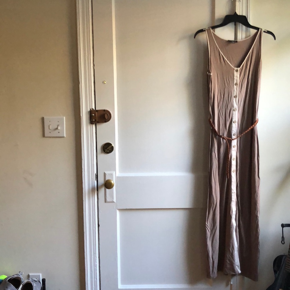 Button Up Maxi Dress